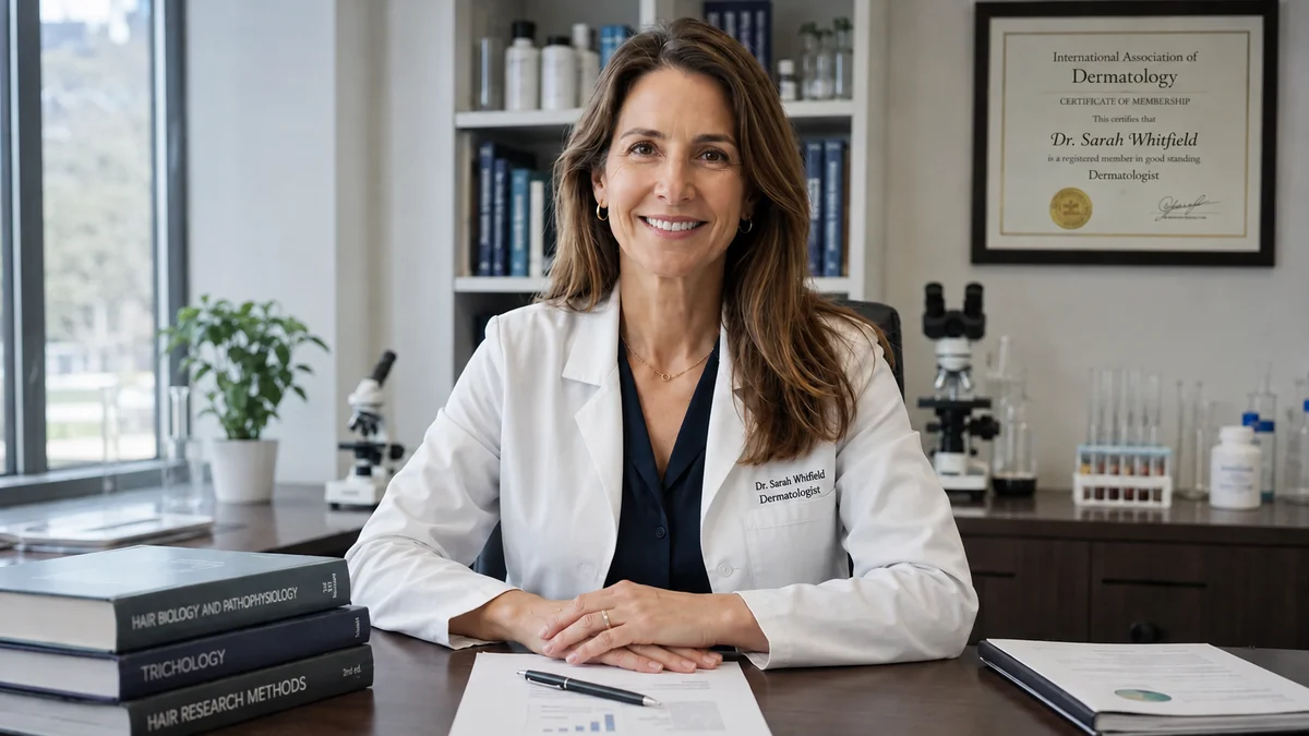 Dr. Sarah Whitfield, dermatologist